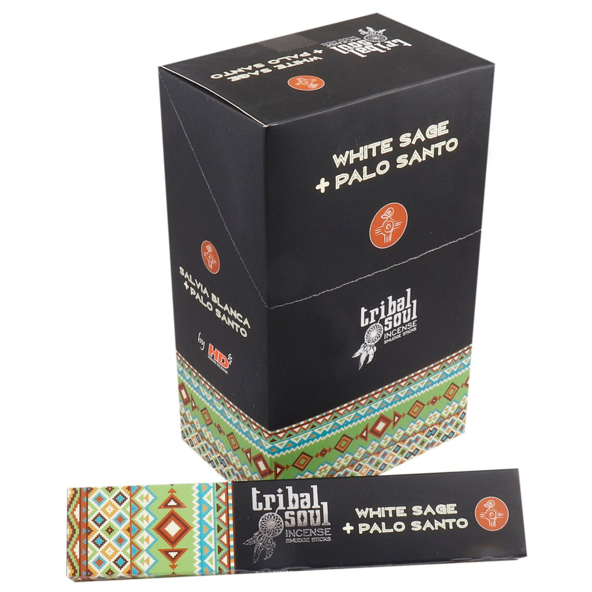 Tribal Soul Incense Sticks - White Sage + Palo Santo