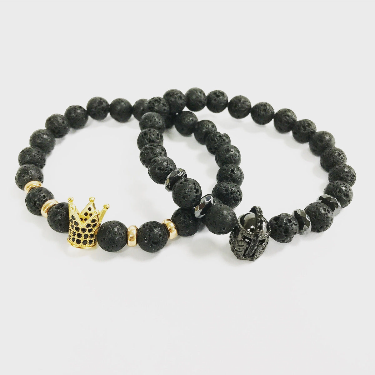 Bracciali in Pietra Lavica