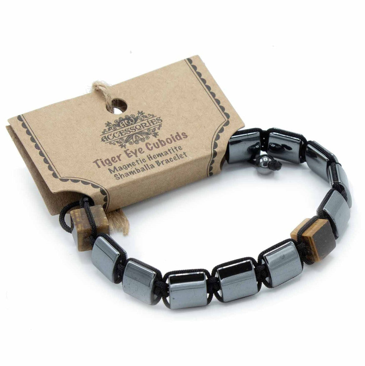 Bracciale Shamballa in Ematite