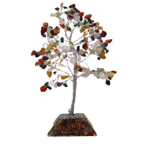 Alberi di Pietre Preziose in Orgonite