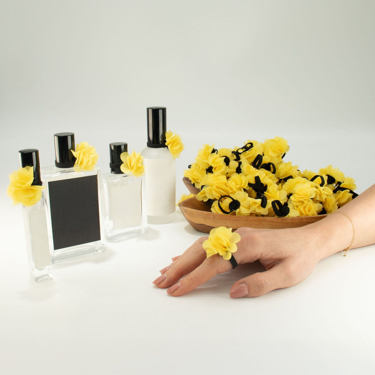 Anelli Profumati a Forma di Fiore