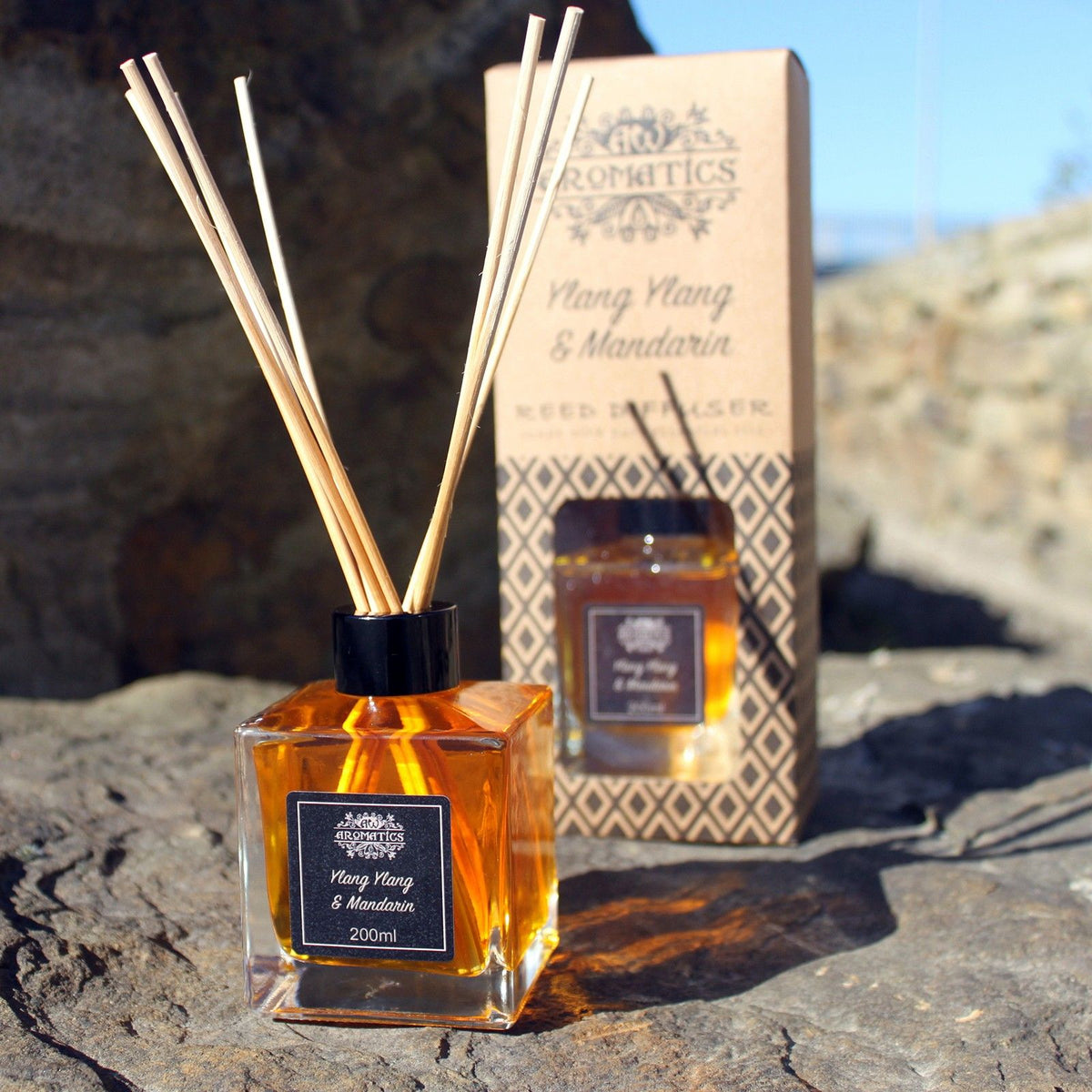 200ml Peppermint & Frankincense Essential Oil Reed Diffuser